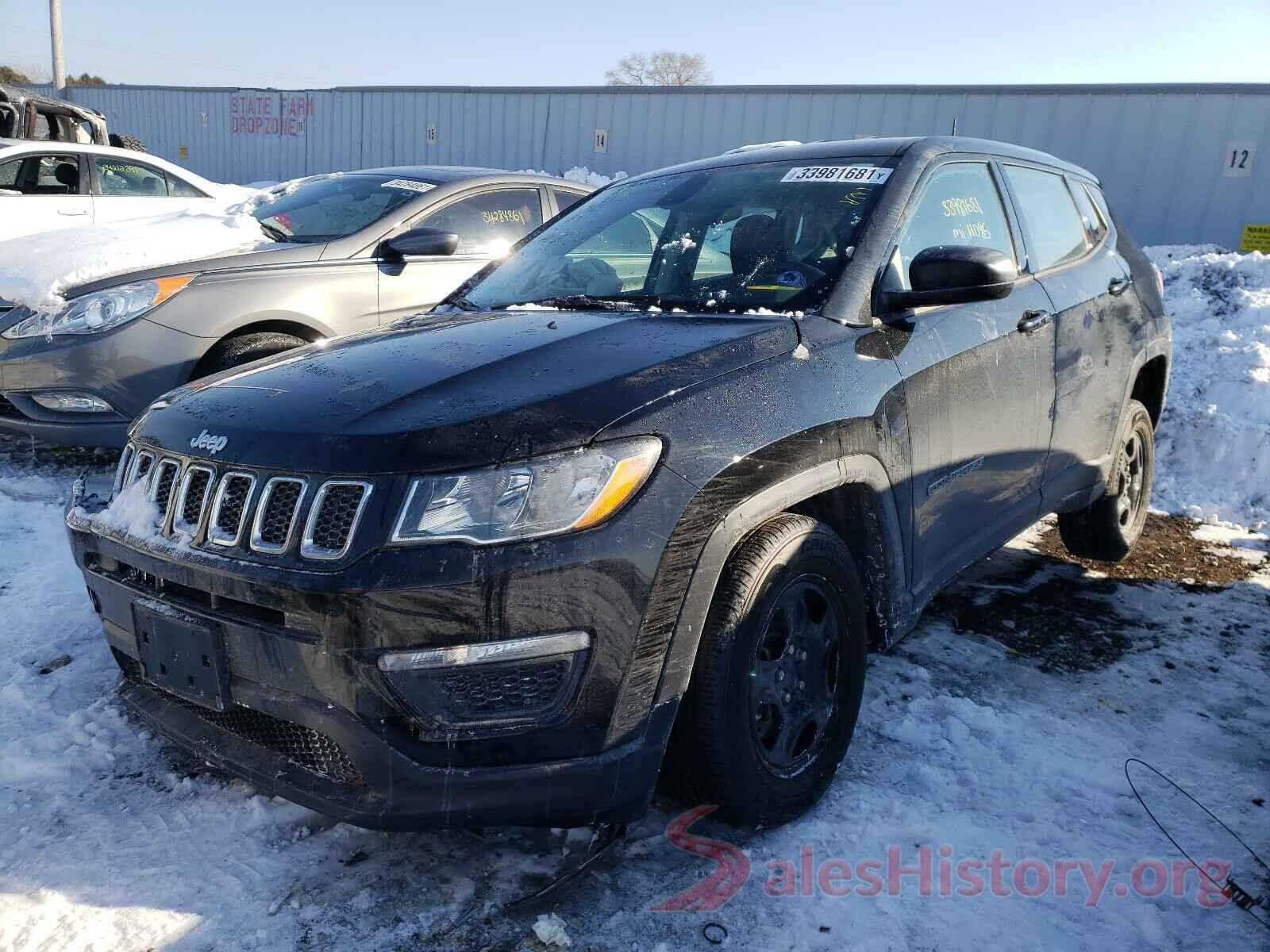 3C4NJDAB4JT361035 2018 JEEP COMPASS