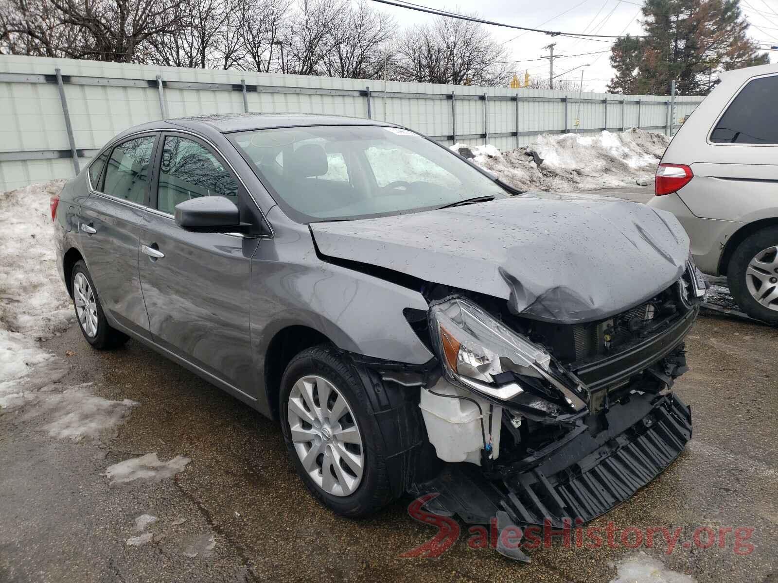 3N1AB7AP8KY354184 2019 NISSAN SENTRA