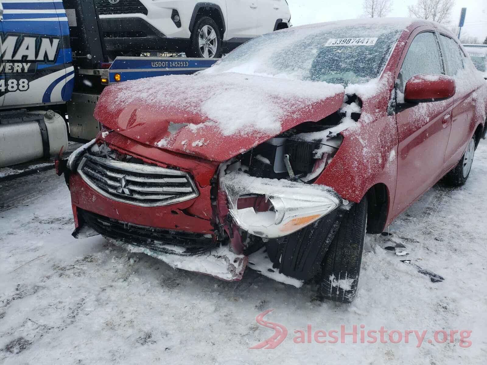 ML32F3FJ4JHF11289 2018 MITSUBISHI MIRAGE