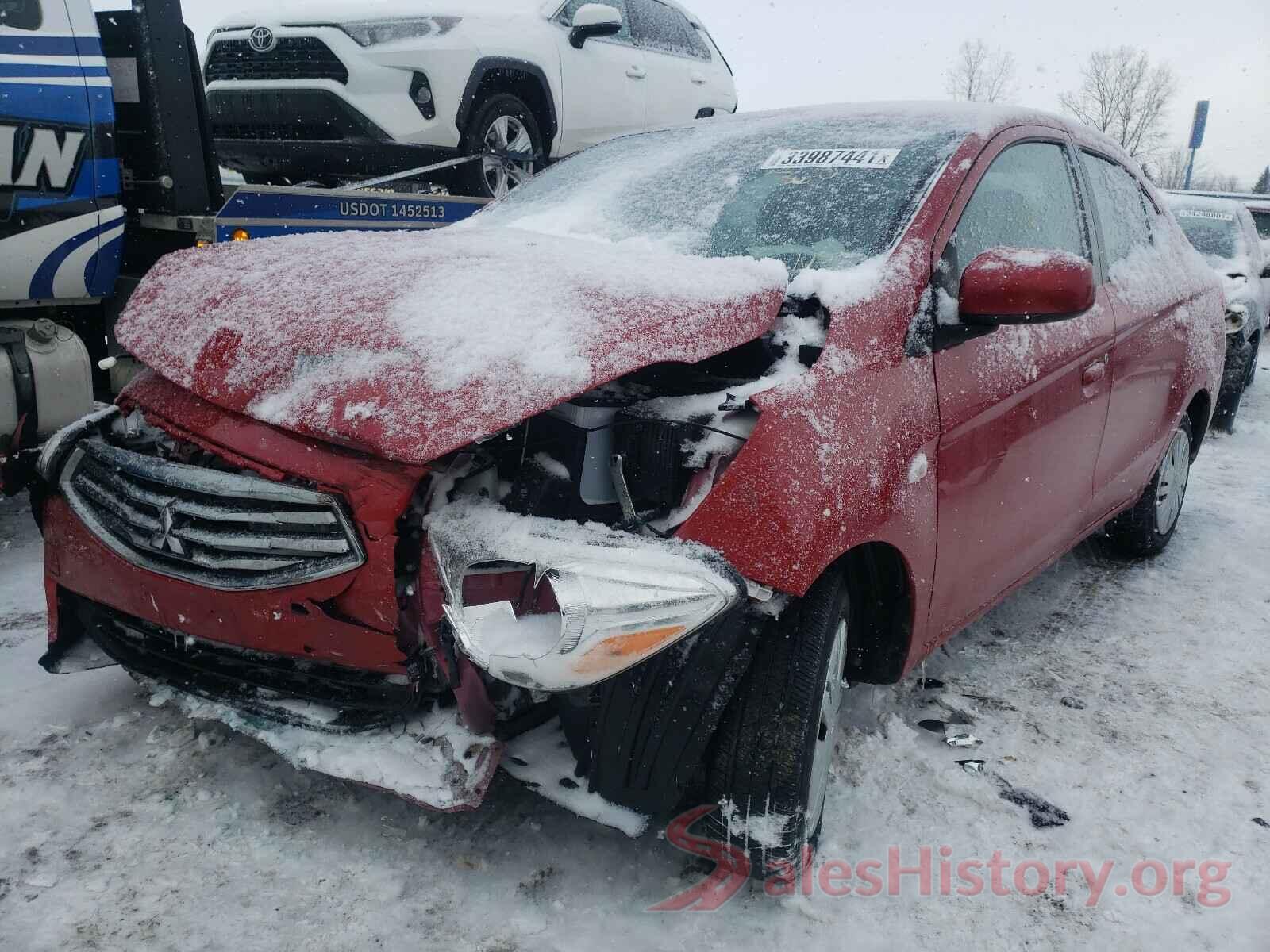 ML32F3FJ4JHF11289 2018 MITSUBISHI MIRAGE