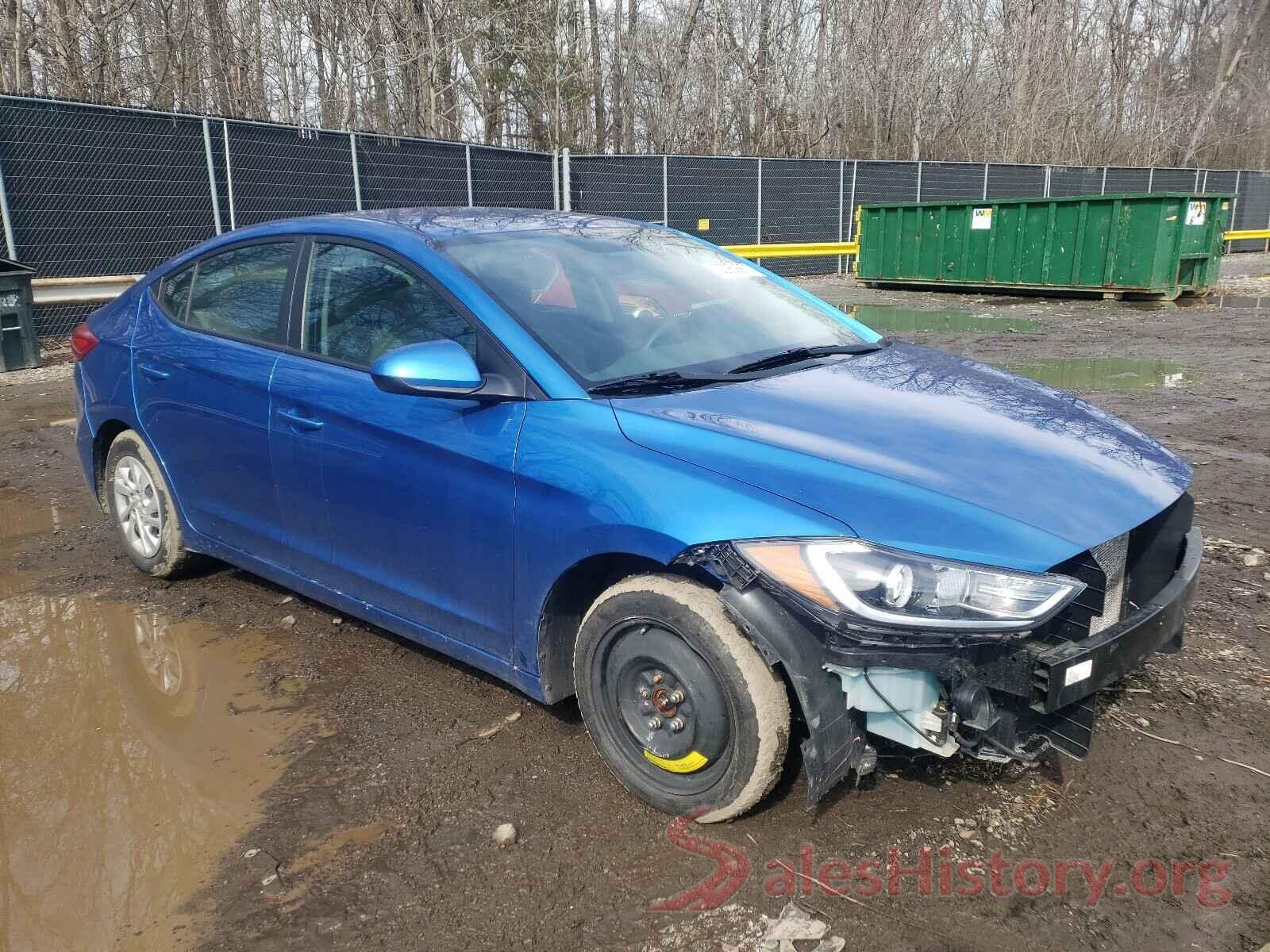 5NPD74LF5HH211570 2017 HYUNDAI ELANTRA