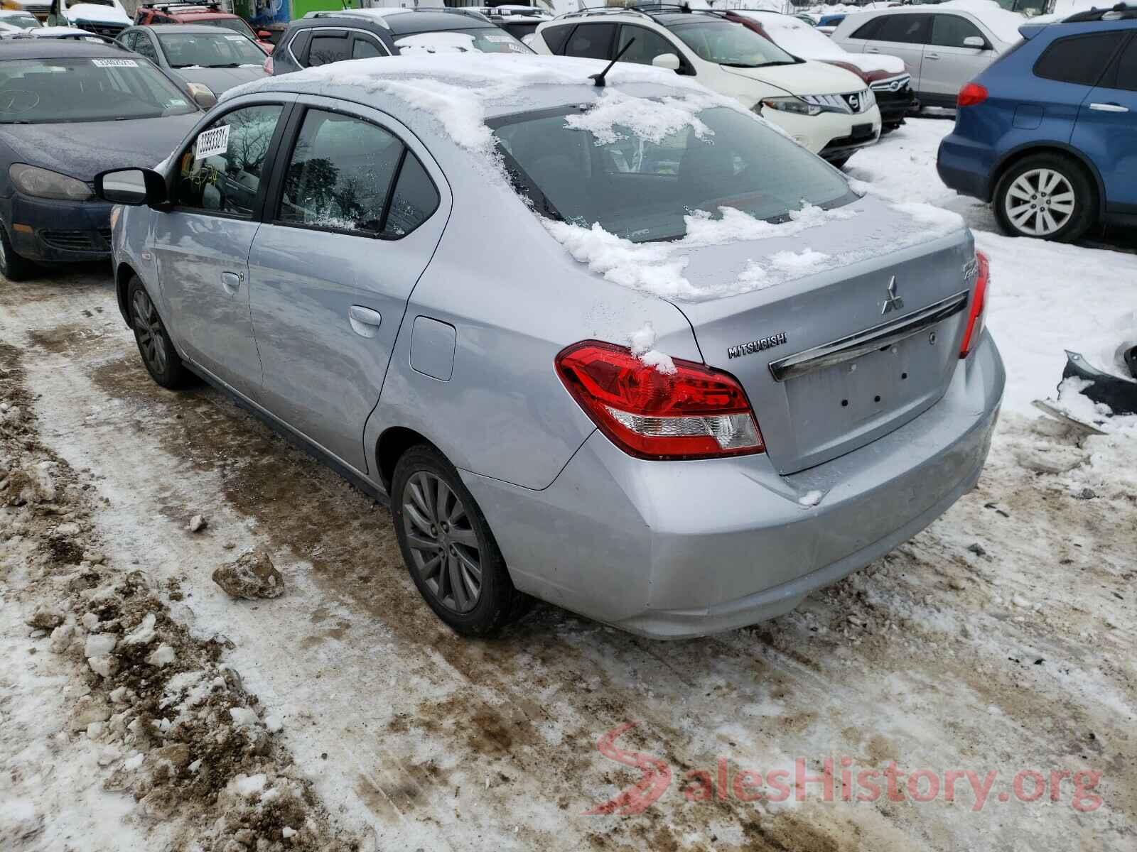 ML32F3FJ2KHF06237 2019 MITSUBISHI MIRAGE