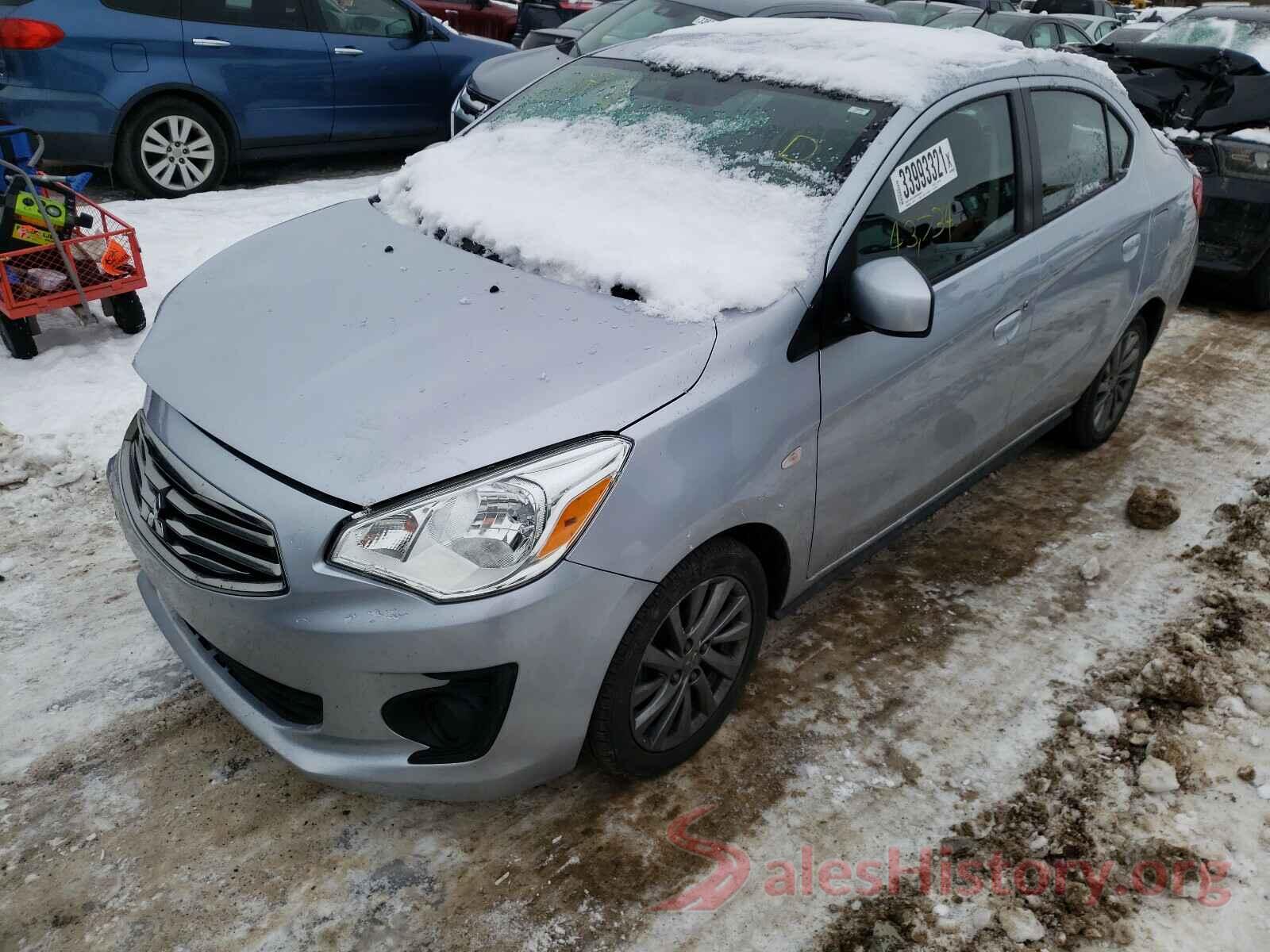 ML32F3FJ2KHF06237 2019 MITSUBISHI MIRAGE