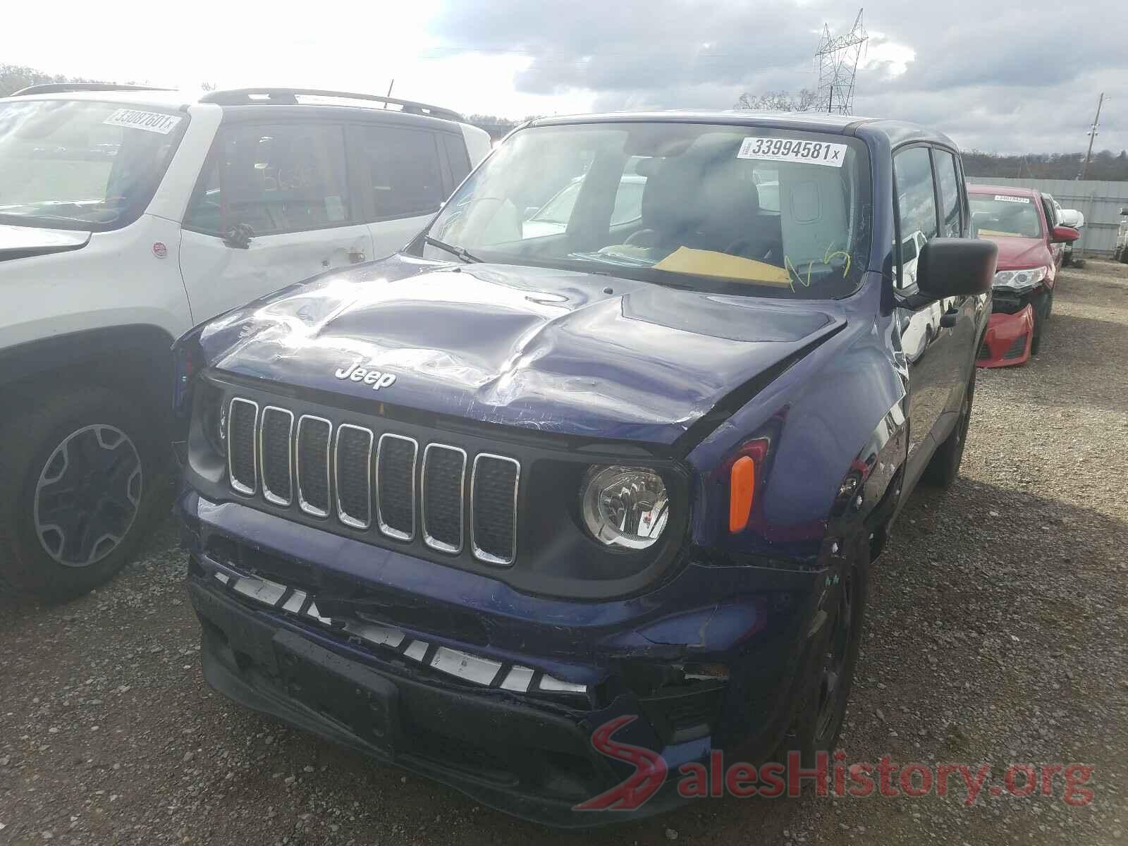 ZACNJBAB7KPK16842 2019 JEEP RENEGADE