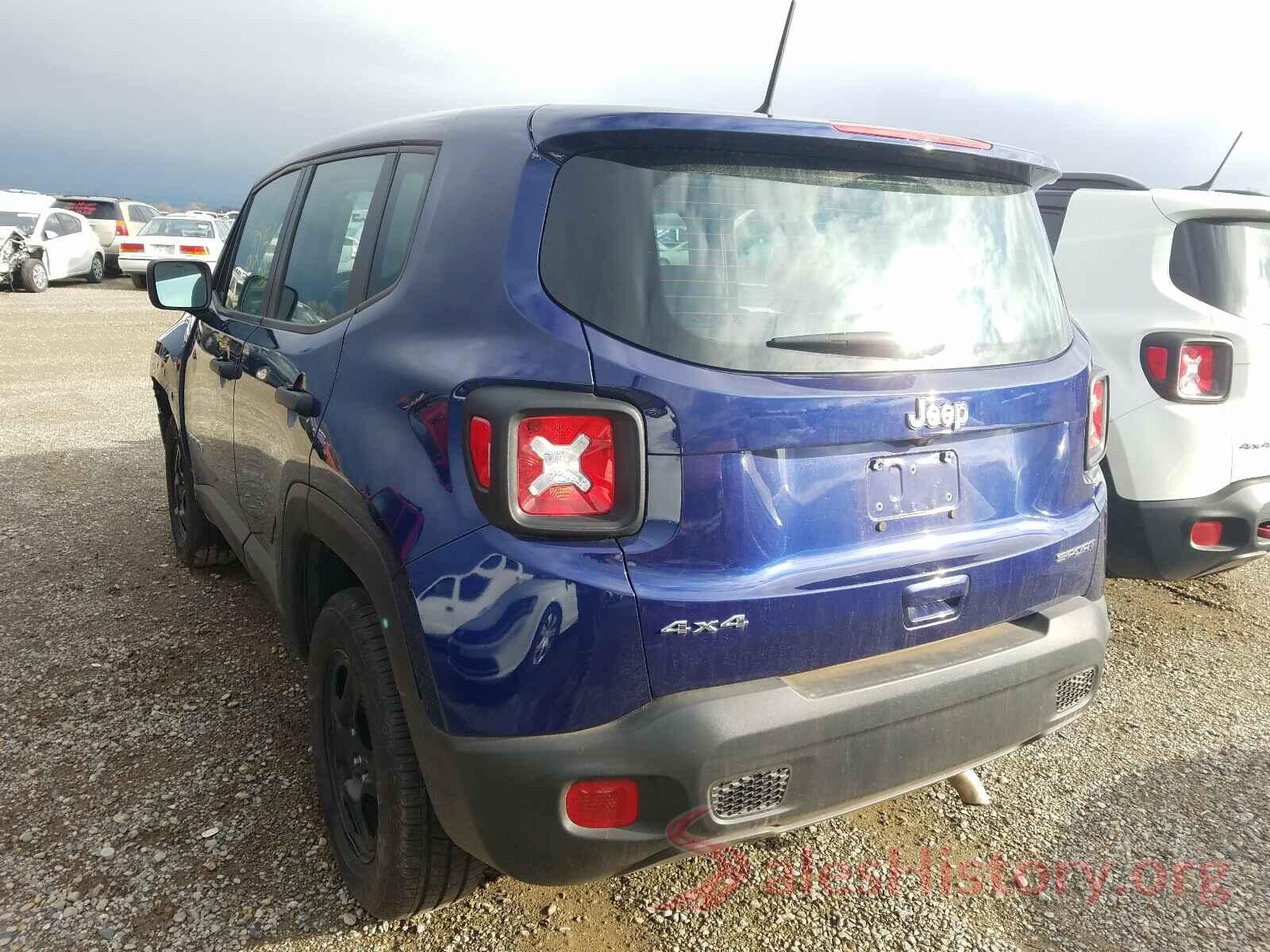 ZACNJBAB7KPK16842 2019 JEEP RENEGADE