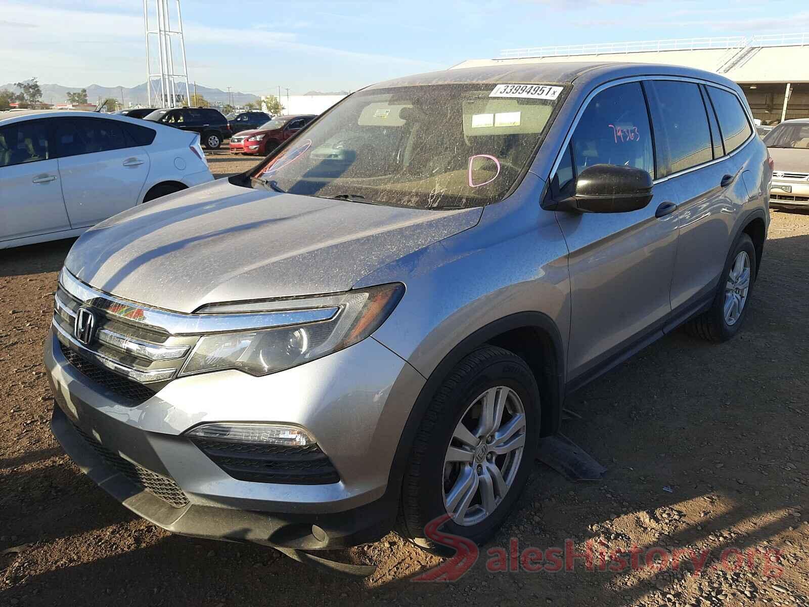 5FNYF5H10GB015279 2016 HONDA PILOT