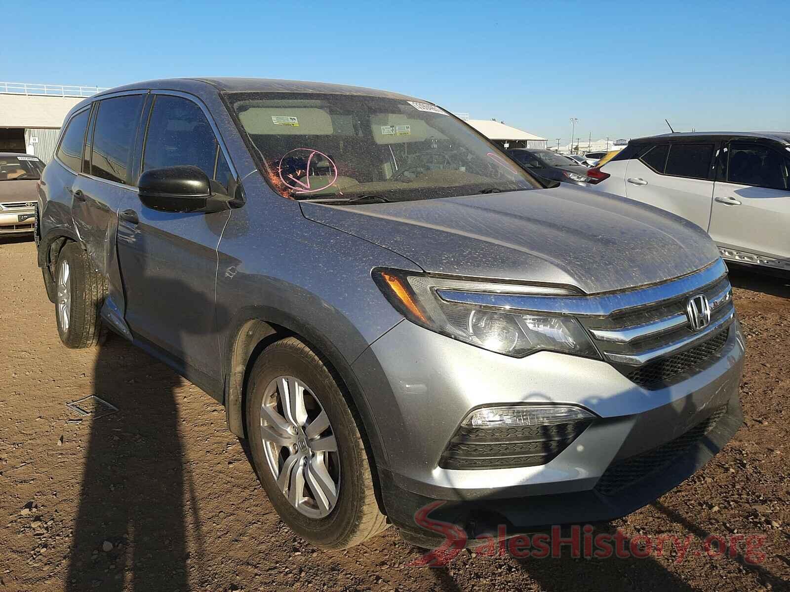 5FNYF5H10GB015279 2016 HONDA PILOT