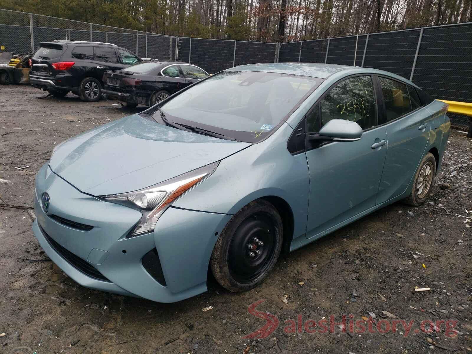 JTDKBRFU6H3030258 2017 TOYOTA PRIUS