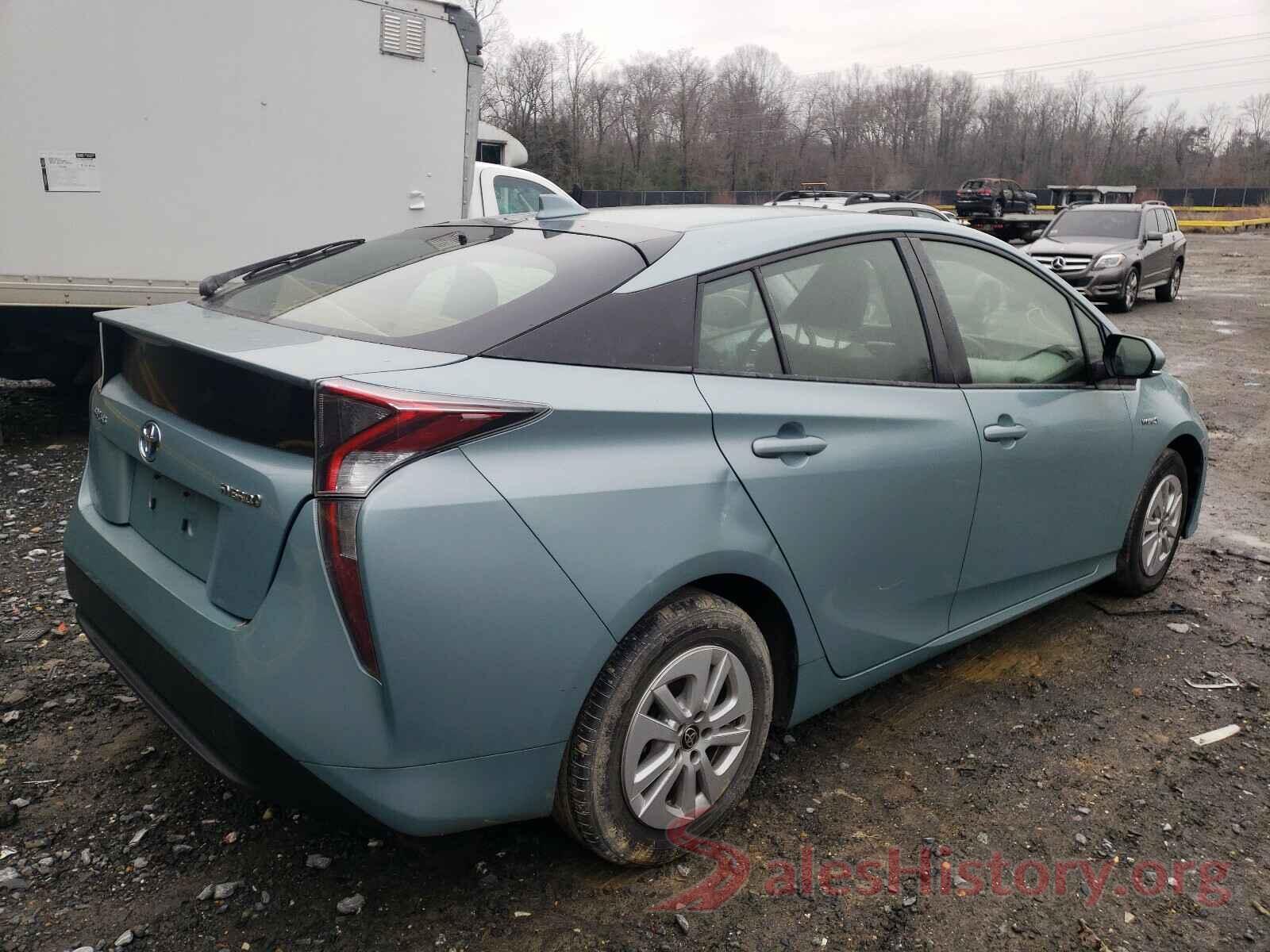 JTDKBRFU6H3030258 2017 TOYOTA PRIUS