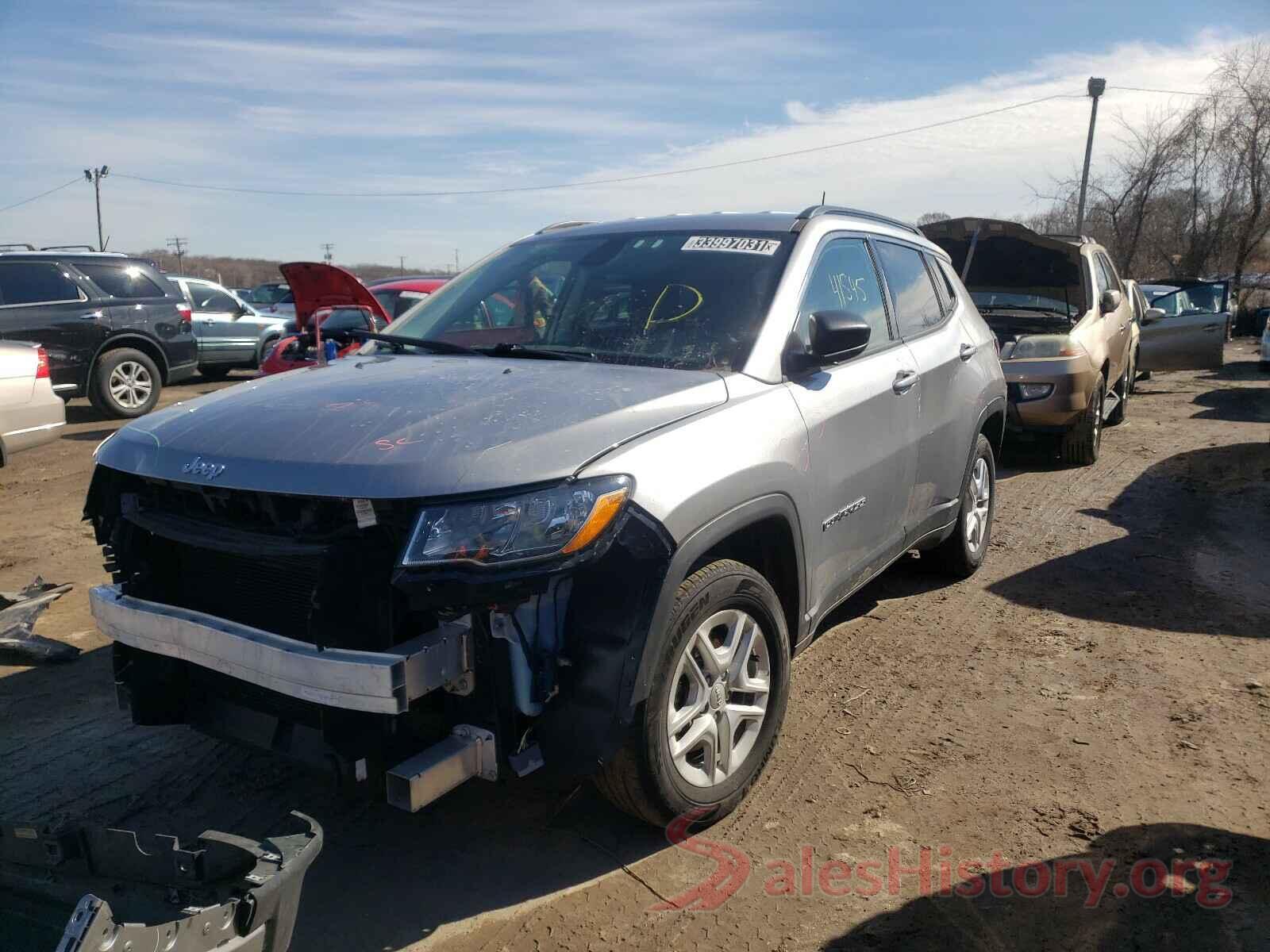 3C4NJCAB5KT652610 2019 JEEP COMPASS