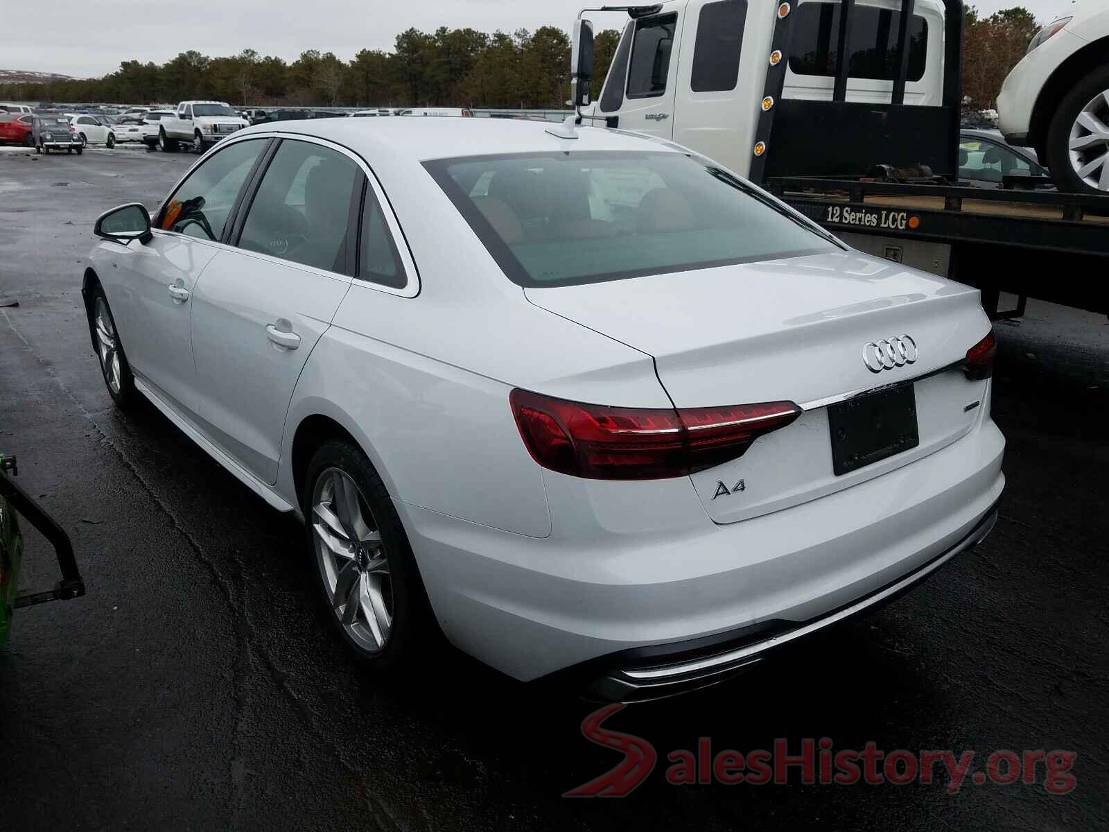 WAUDNAF44LN008965 2020 AUDI A4