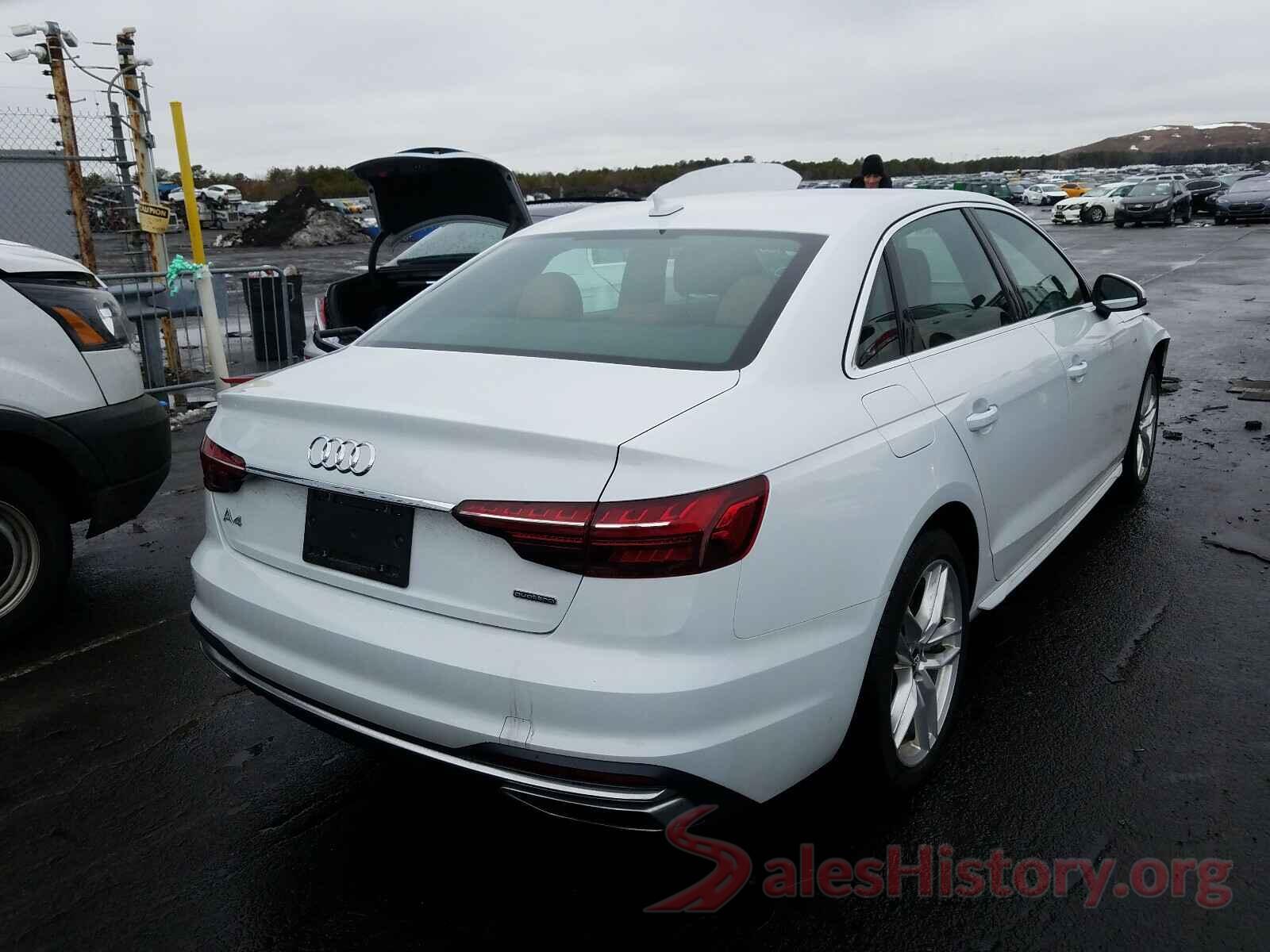 WAUDNAF44LN008965 2020 AUDI A4