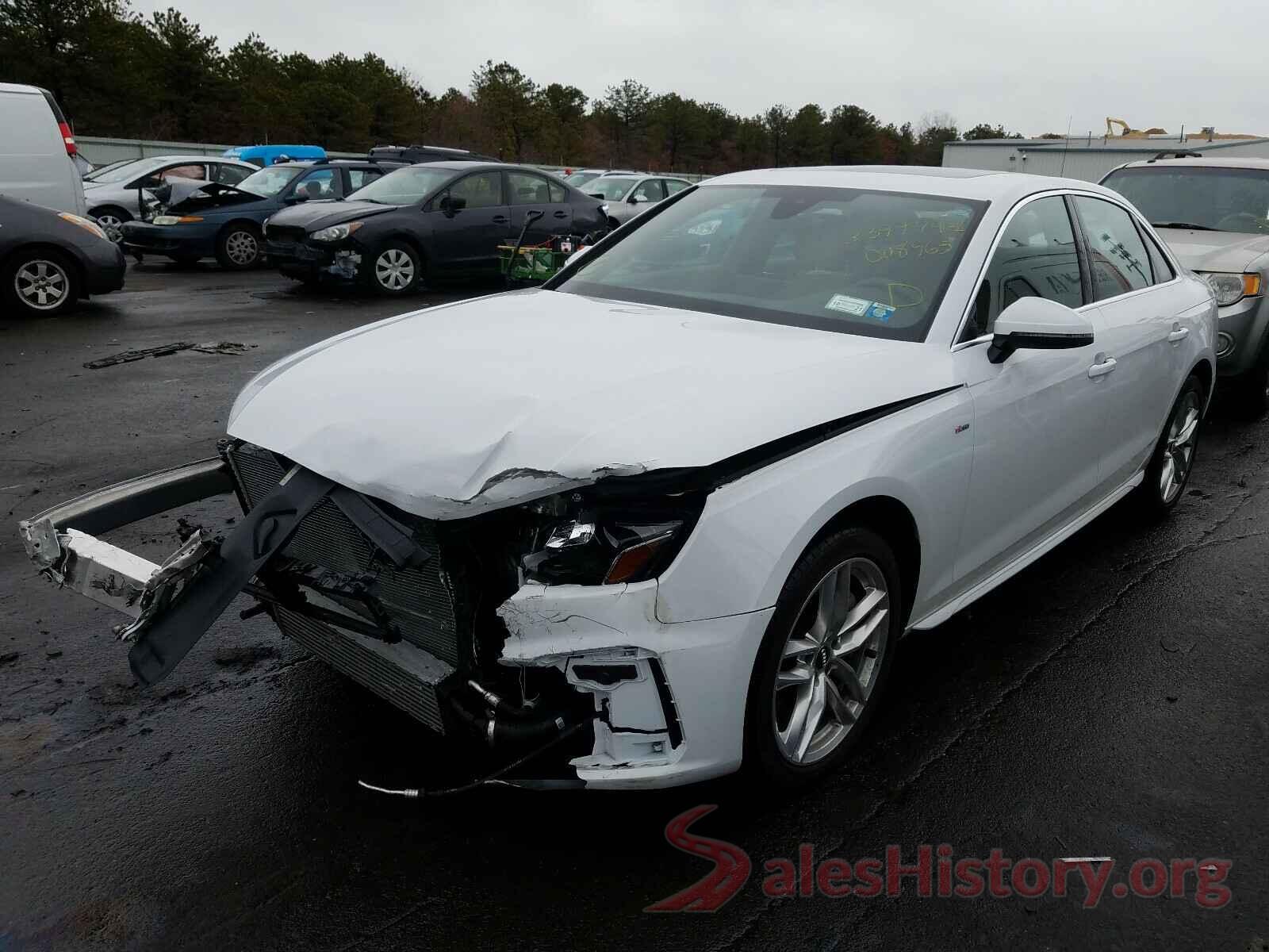 WAUDNAF44LN008965 2020 AUDI A4