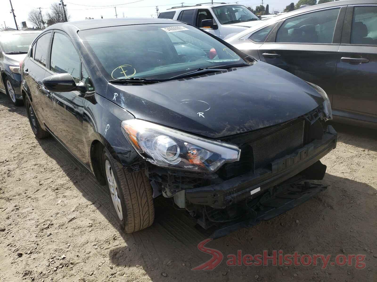 KNAFK4A65G5524186 2016 KIA FORTE