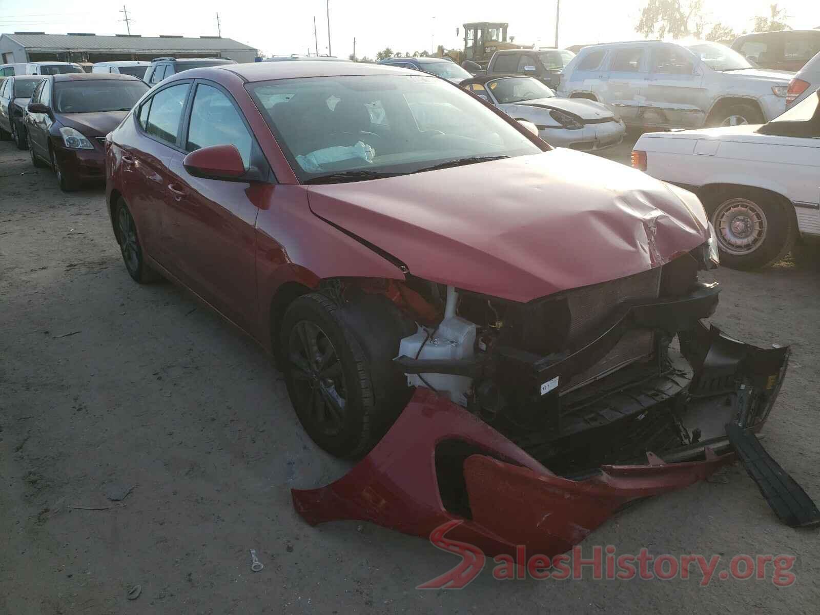 5NPD84LF3JH305014 2018 HYUNDAI ELANTRA