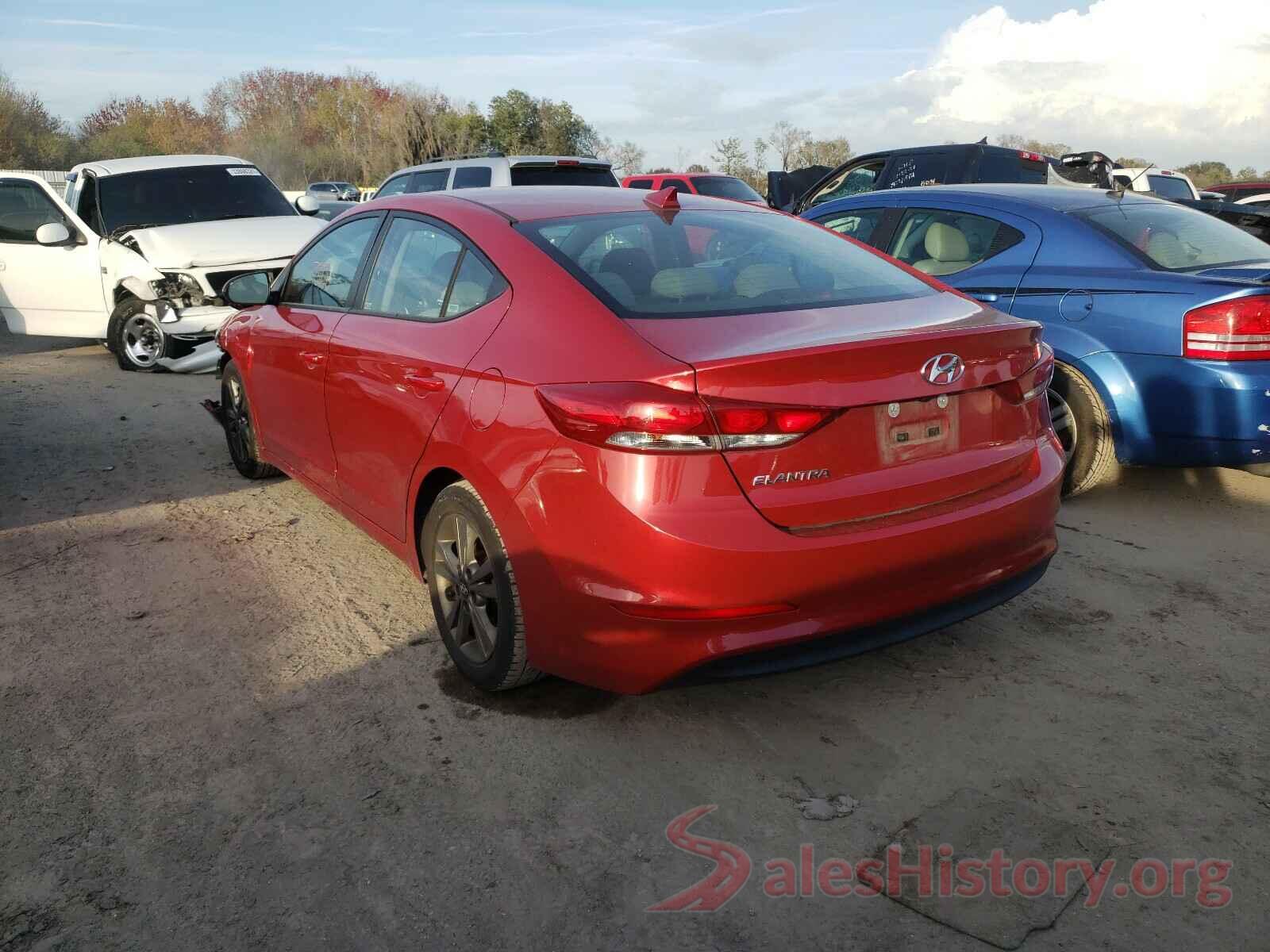 5NPD84LF3JH305014 2018 HYUNDAI ELANTRA