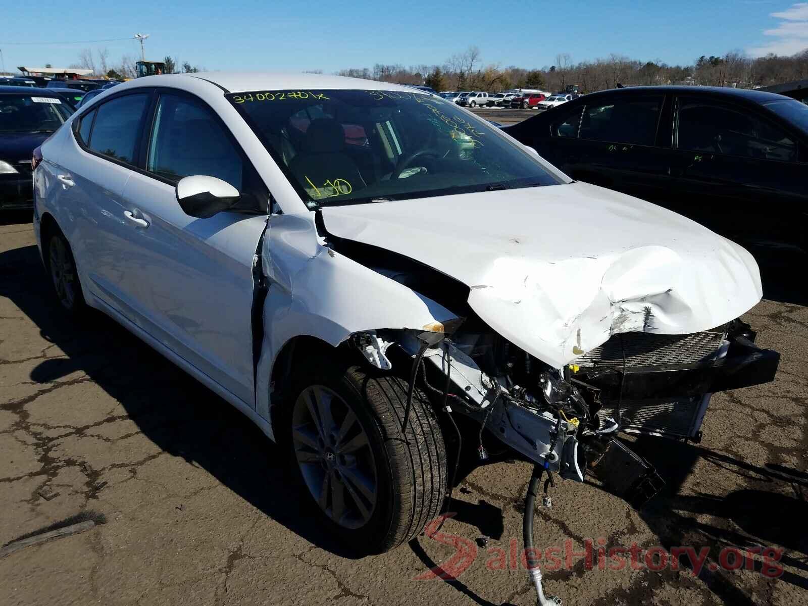 5NPD84LF7JH315352 2018 HYUNDAI ELANTRA