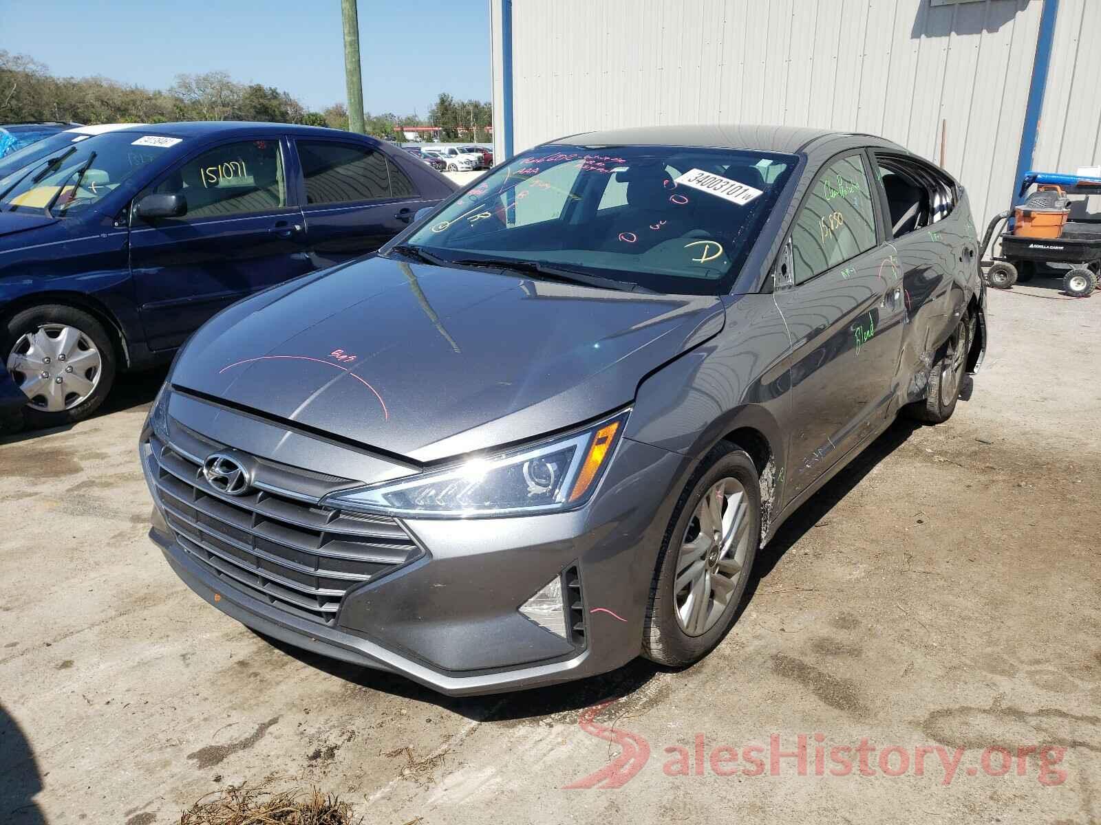 5NPD84LF1LH516327 2020 HYUNDAI ELANTRA