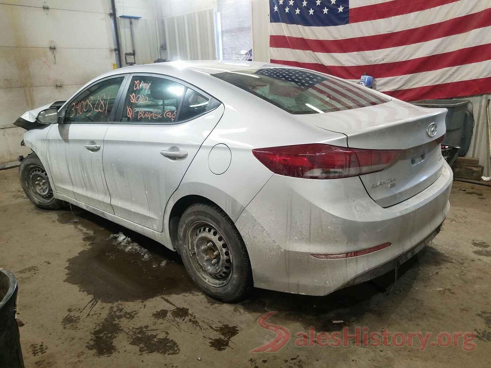 KMHD74LF4JU510409 2018 HYUNDAI ELANTRA