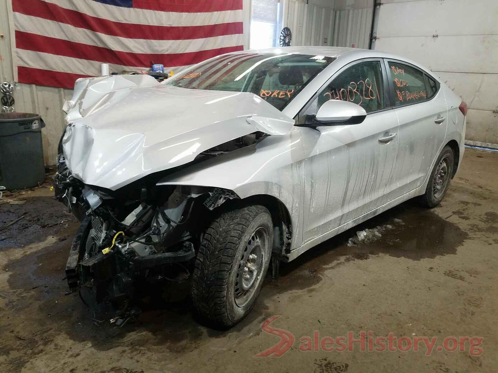 KMHD74LF4JU510409 2018 HYUNDAI ELANTRA