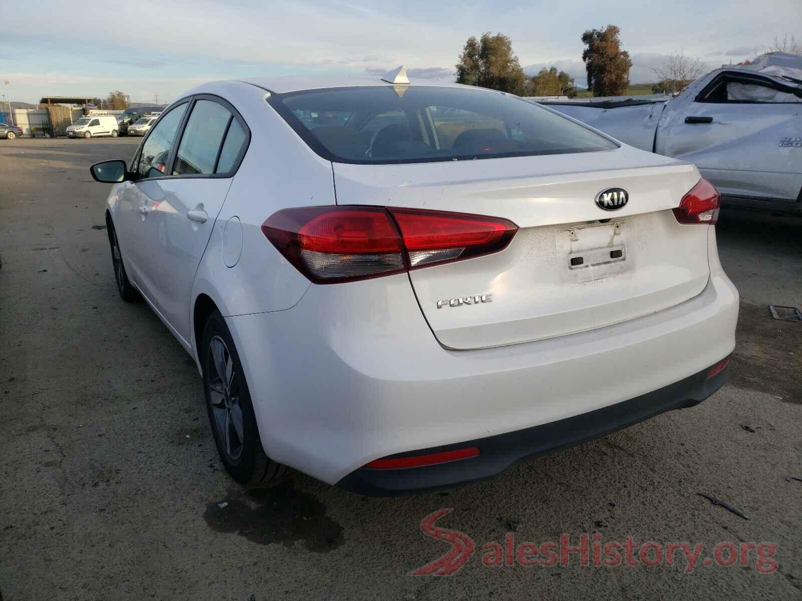 3KPFL4A7XJE222624 2018 KIA FORTE