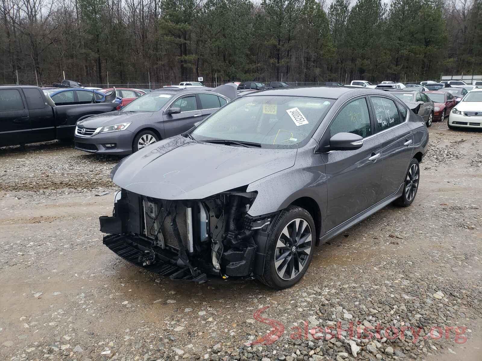 3N1AB7AP9KY305771 2019 NISSAN SENTRA