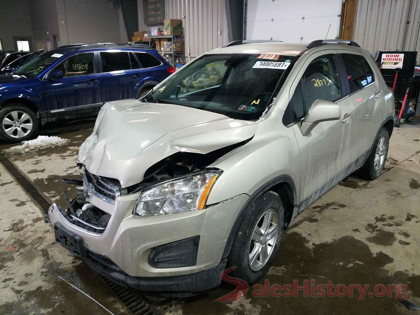 3GNCJLSB8GL221442 2016 CHEVROLET TRAX