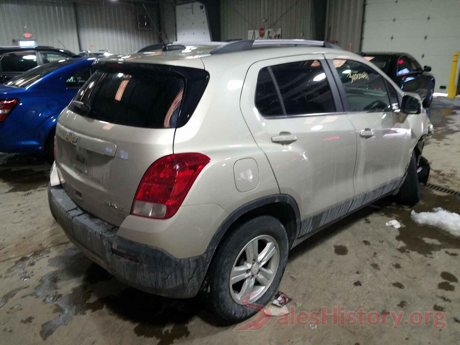 3GNCJLSB8GL221442 2016 CHEVROLET TRAX