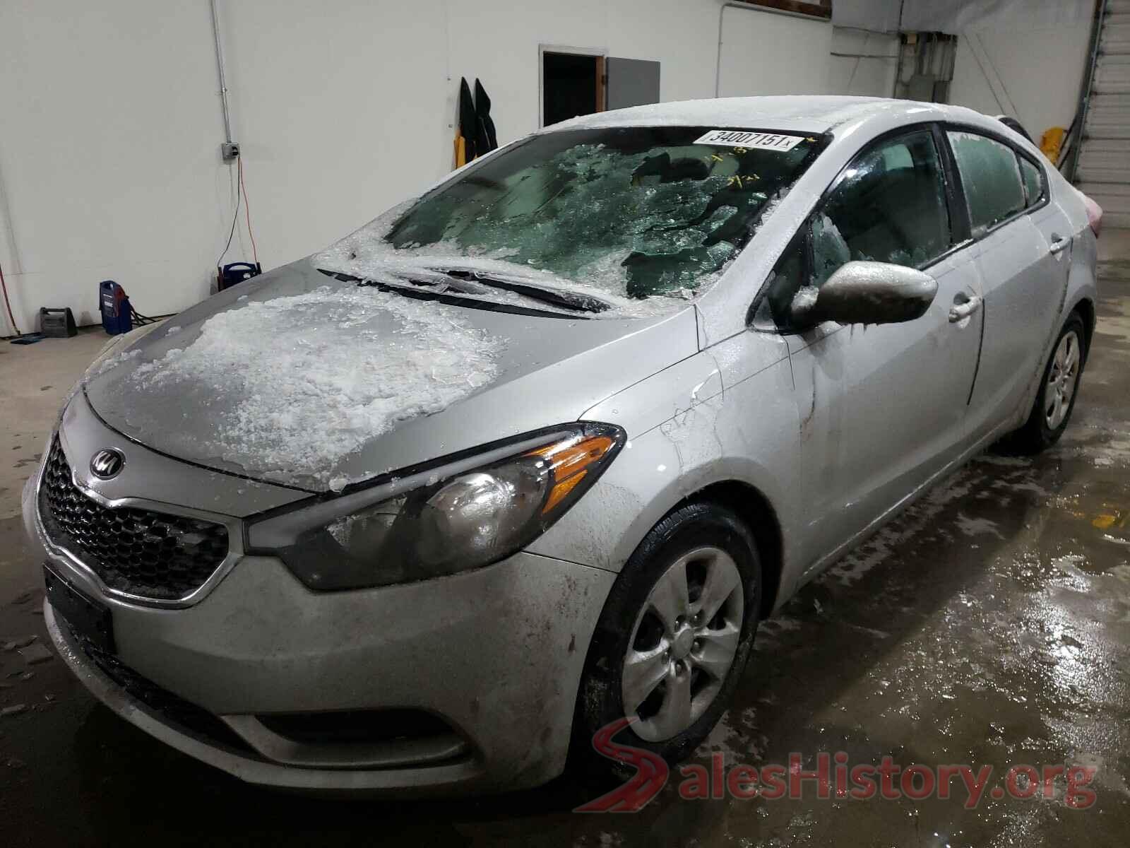 KNAFK4A6XG5474482 2016 KIA FORTE