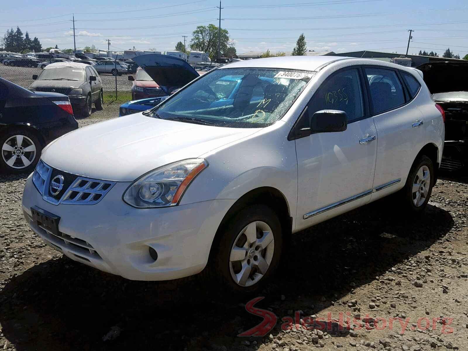 JN8AS5MV3CW360483 2012 NISSAN ROGUE S