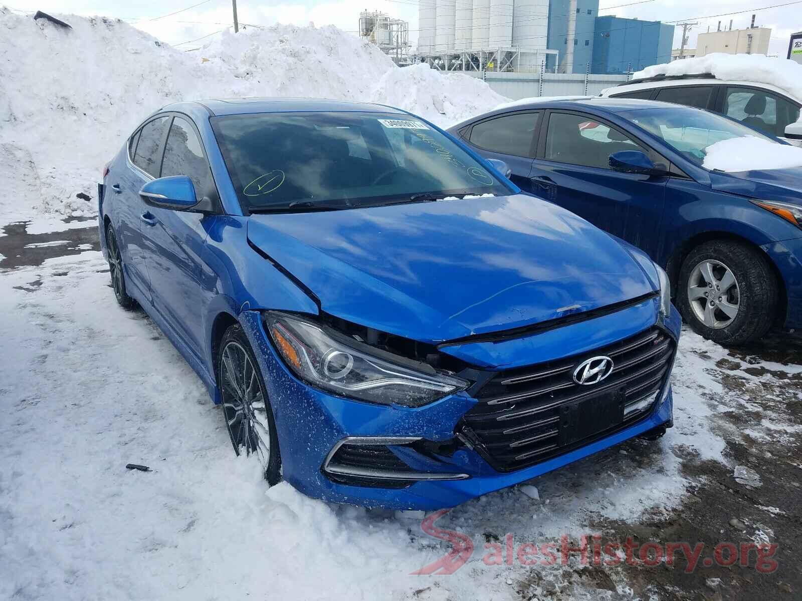 KMHD04LB9JU555377 2018 HYUNDAI ELANTRA