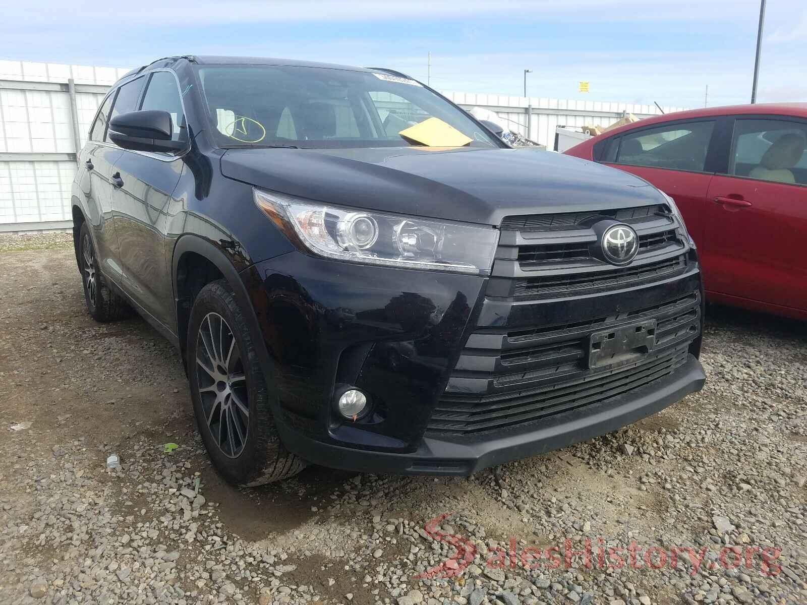 5TDJZRFH7JS865784 2018 TOYOTA HIGHLANDER