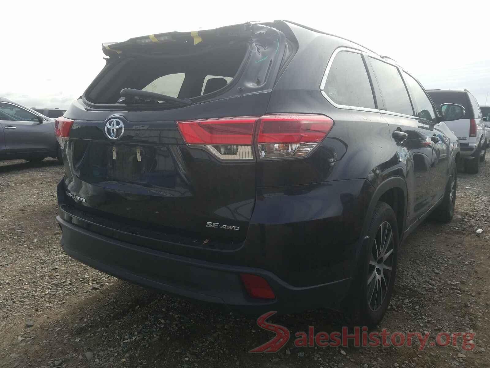 5TDJZRFH7JS865784 2018 TOYOTA HIGHLANDER