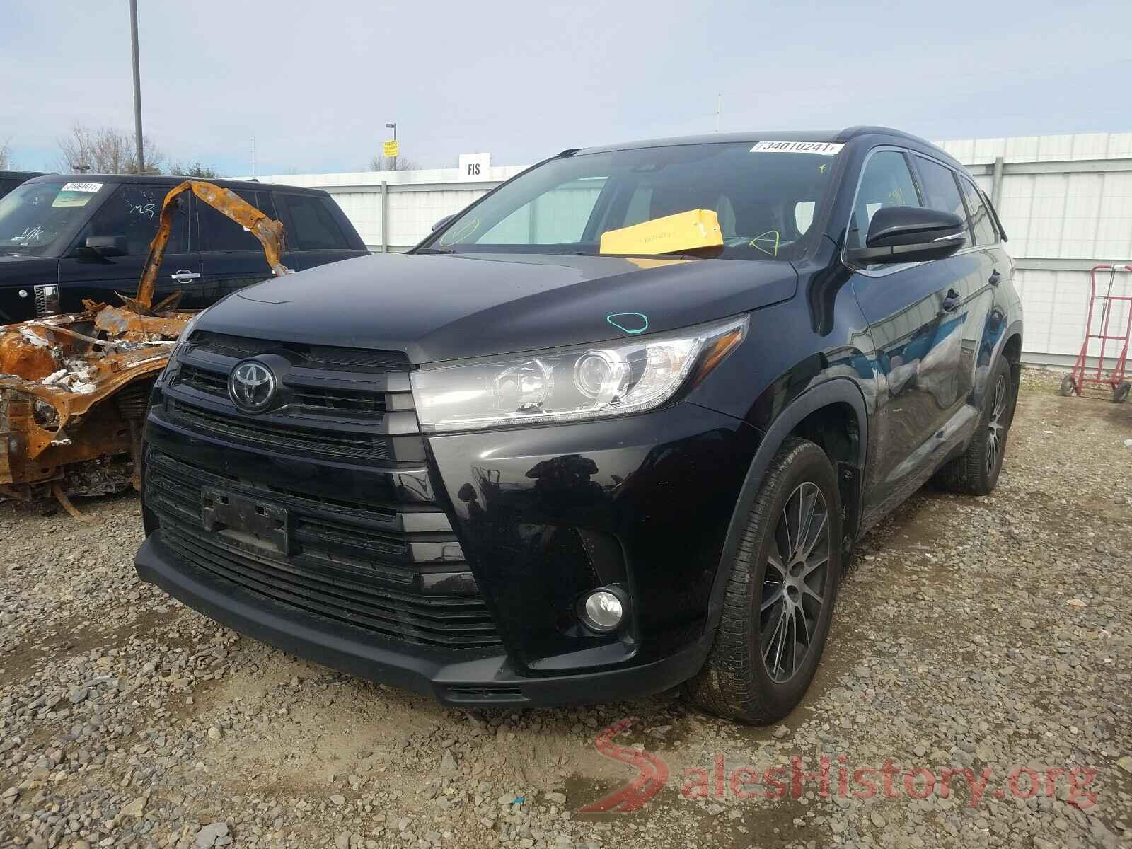 5TDJZRFH7JS865784 2018 TOYOTA HIGHLANDER