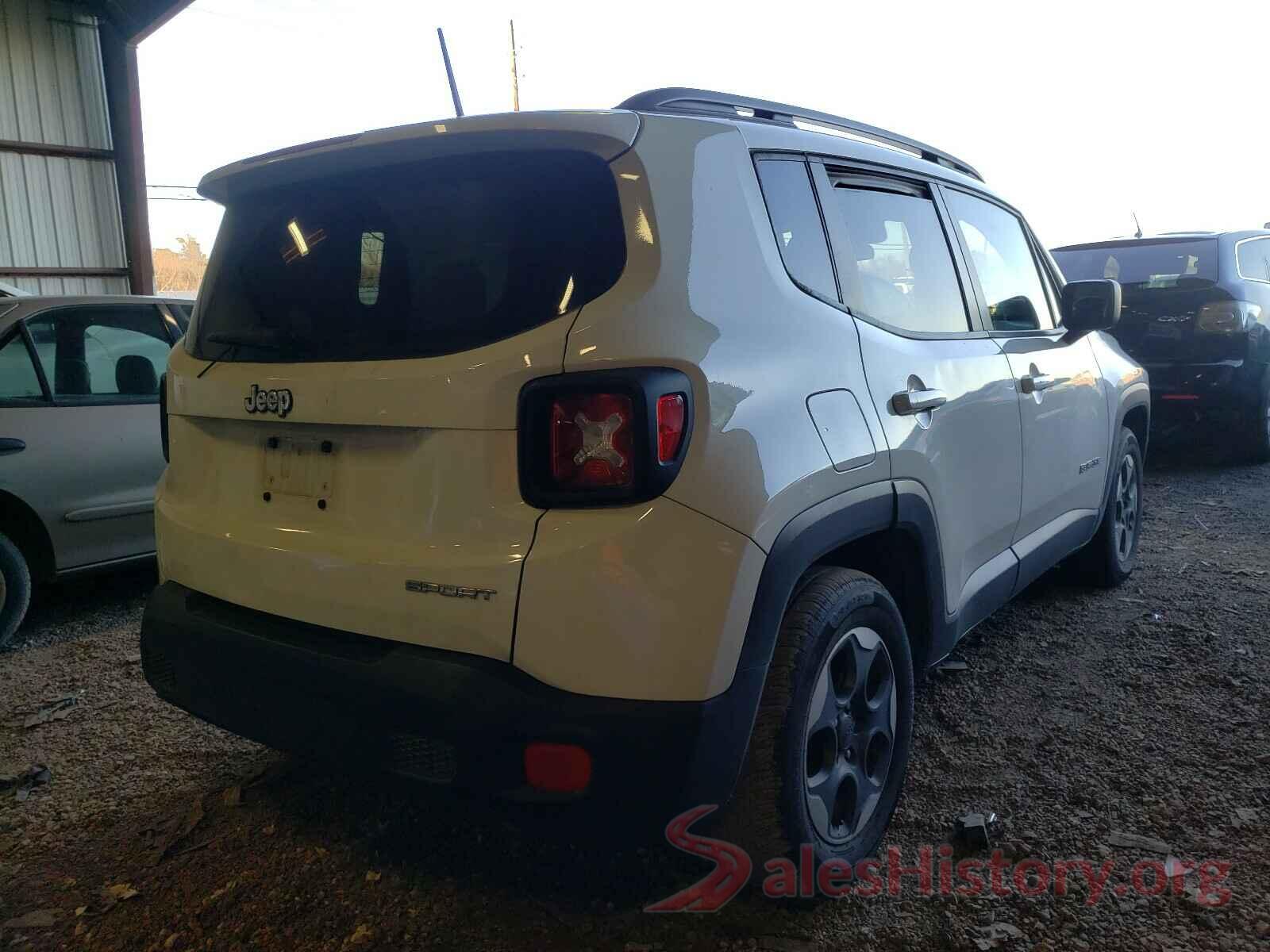 ZACCJAAT0GPD86822 2016 JEEP RENEGADE