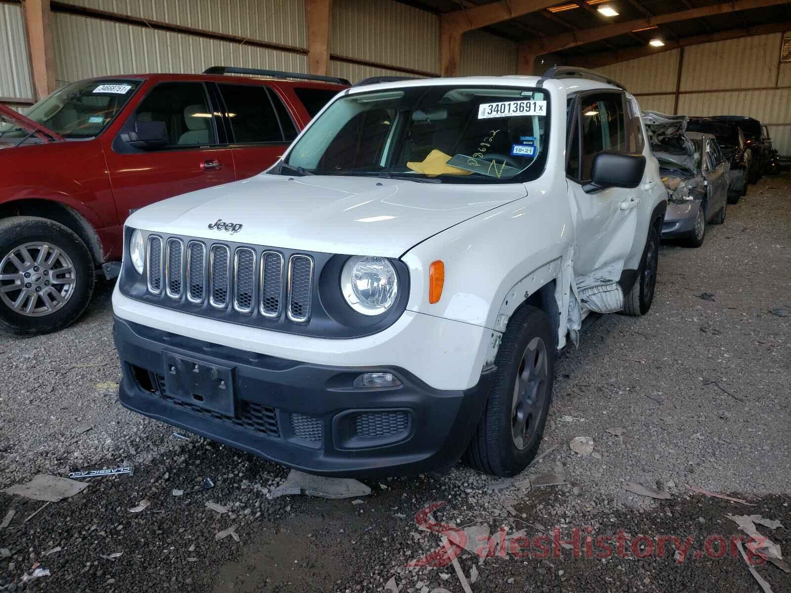 ZACCJAAT0GPD86822 2016 JEEP RENEGADE