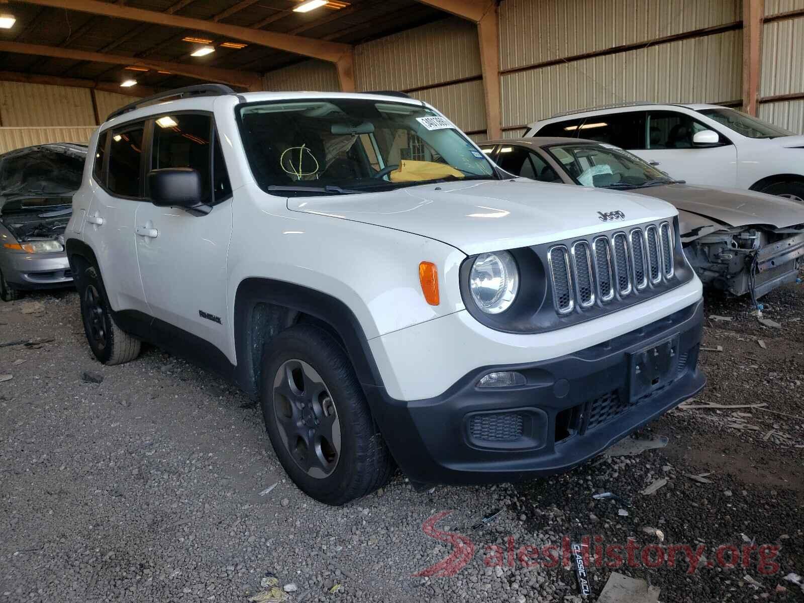 ZACCJAAT0GPD86822 2016 JEEP RENEGADE