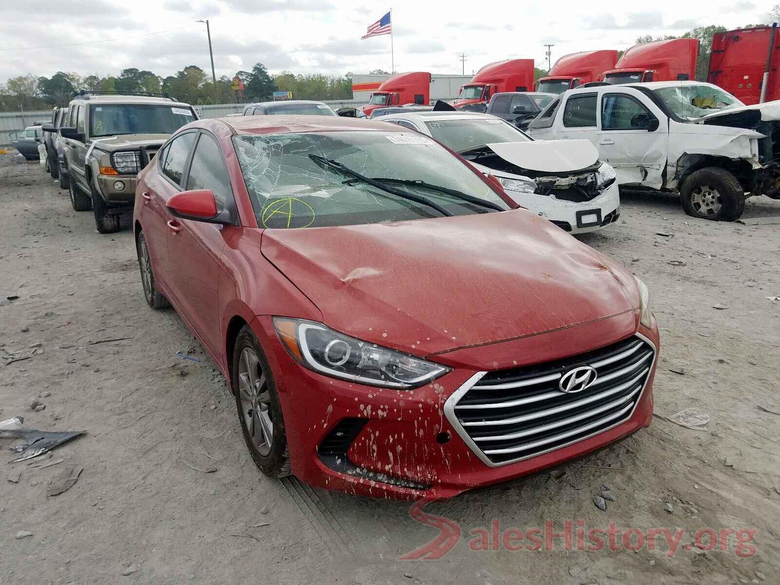 KMHD84LF4HU064088 2017 HYUNDAI ELANTRA