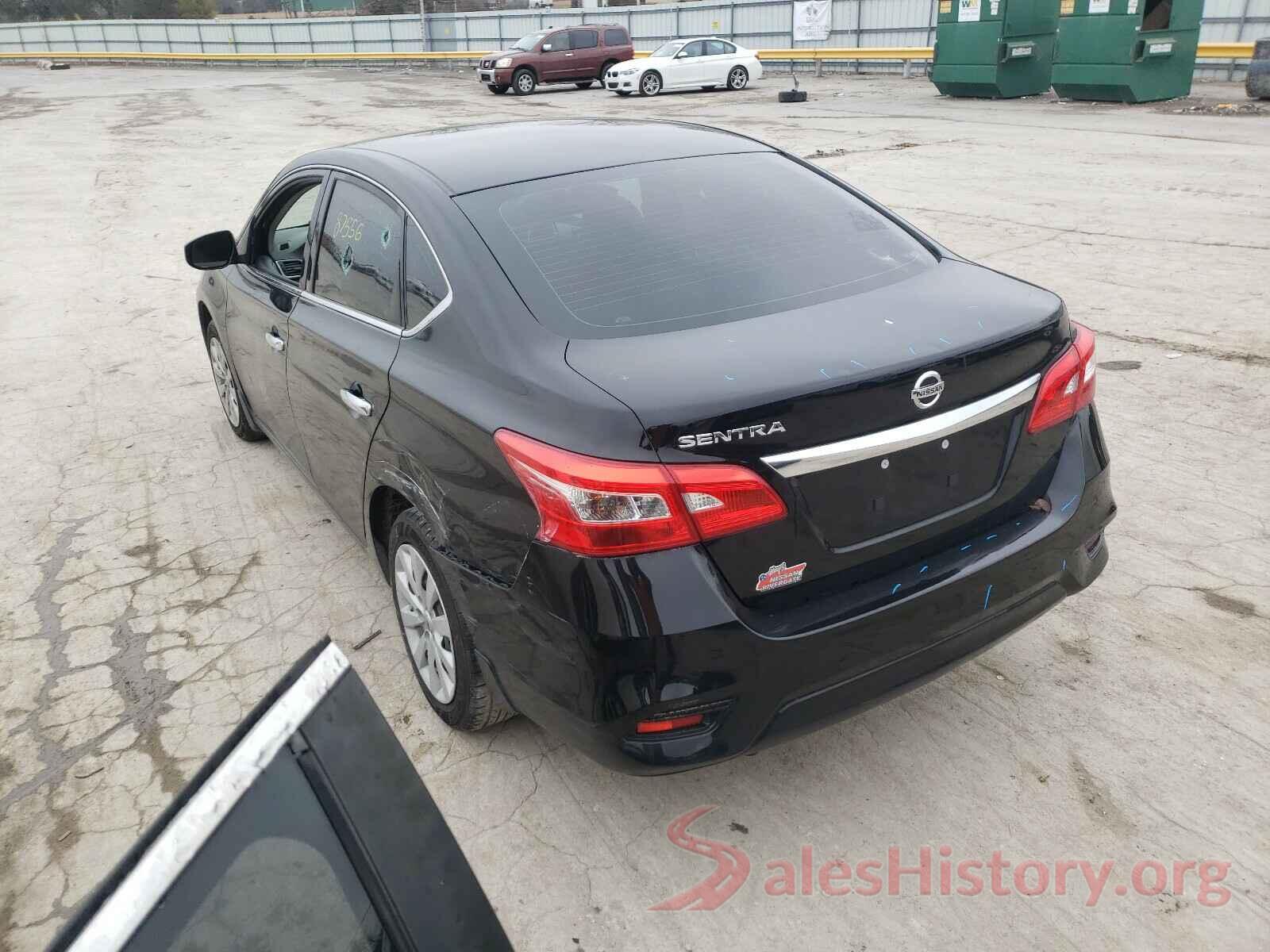 3N1AB7APXHY334785 2017 NISSAN SENTRA