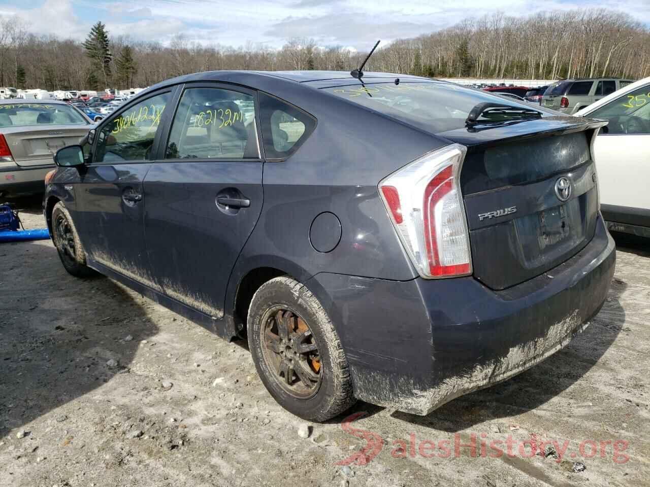 JTDKN3DU3D1644729 2013 TOYOTA PRIUS