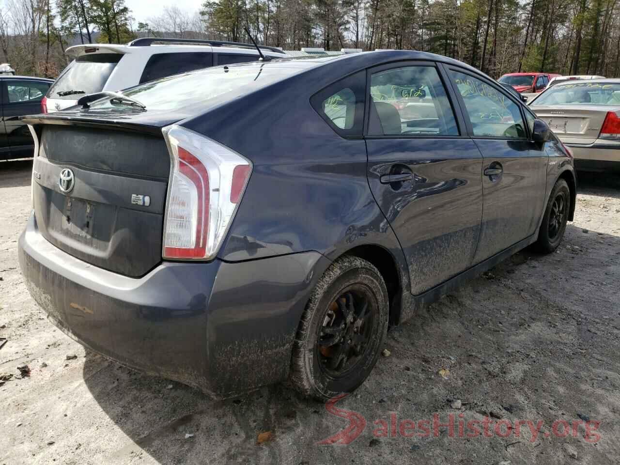 JTDKN3DU3D1644729 2013 TOYOTA PRIUS