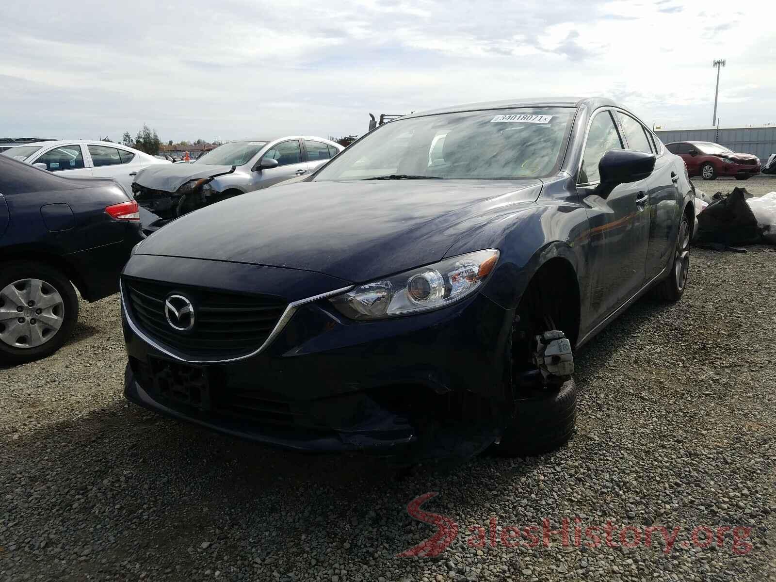 JM1GL1V55H1139837 2017 MAZDA 6