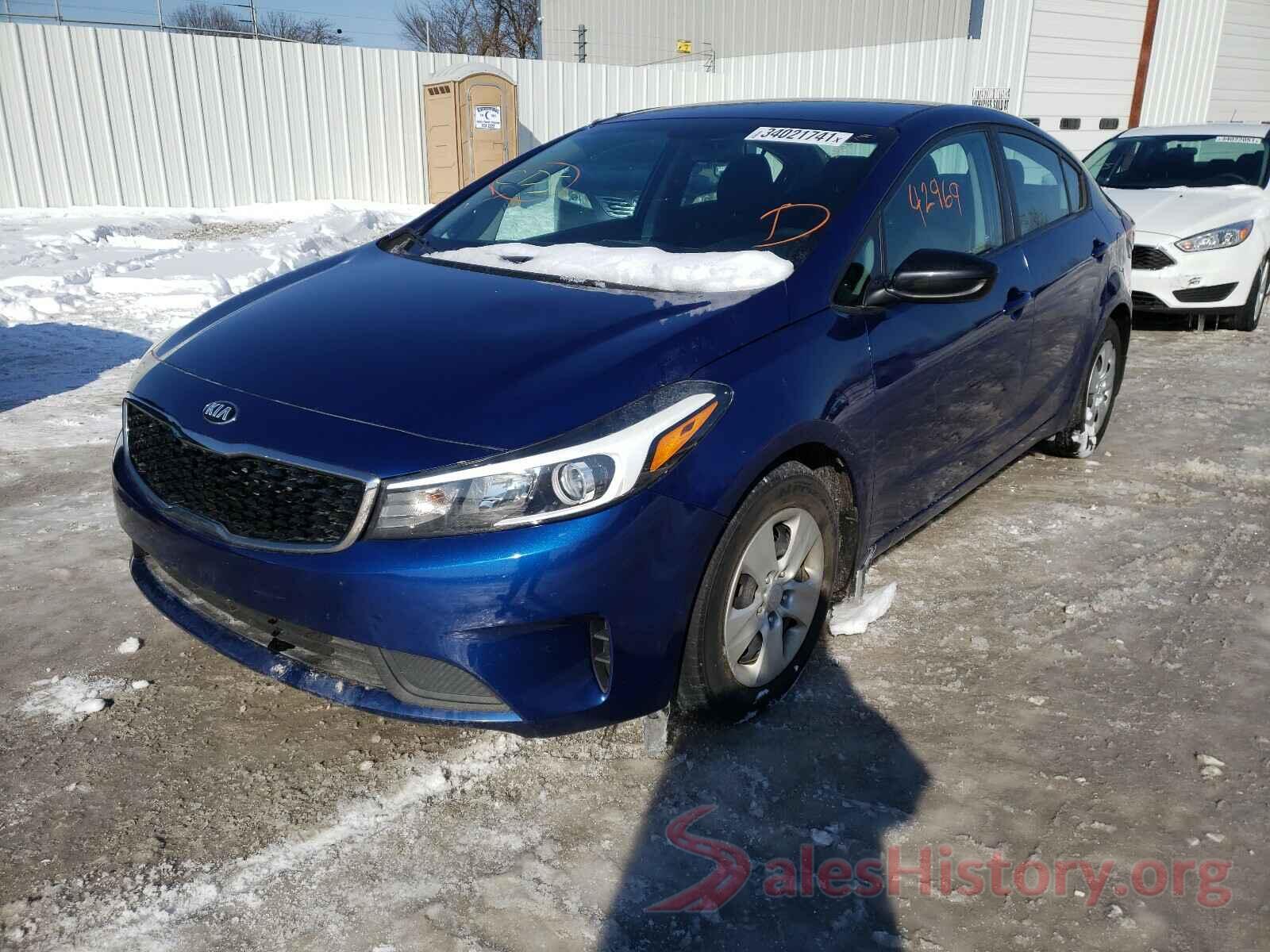 3KPFK4A72JE171672 2018 KIA FORTE