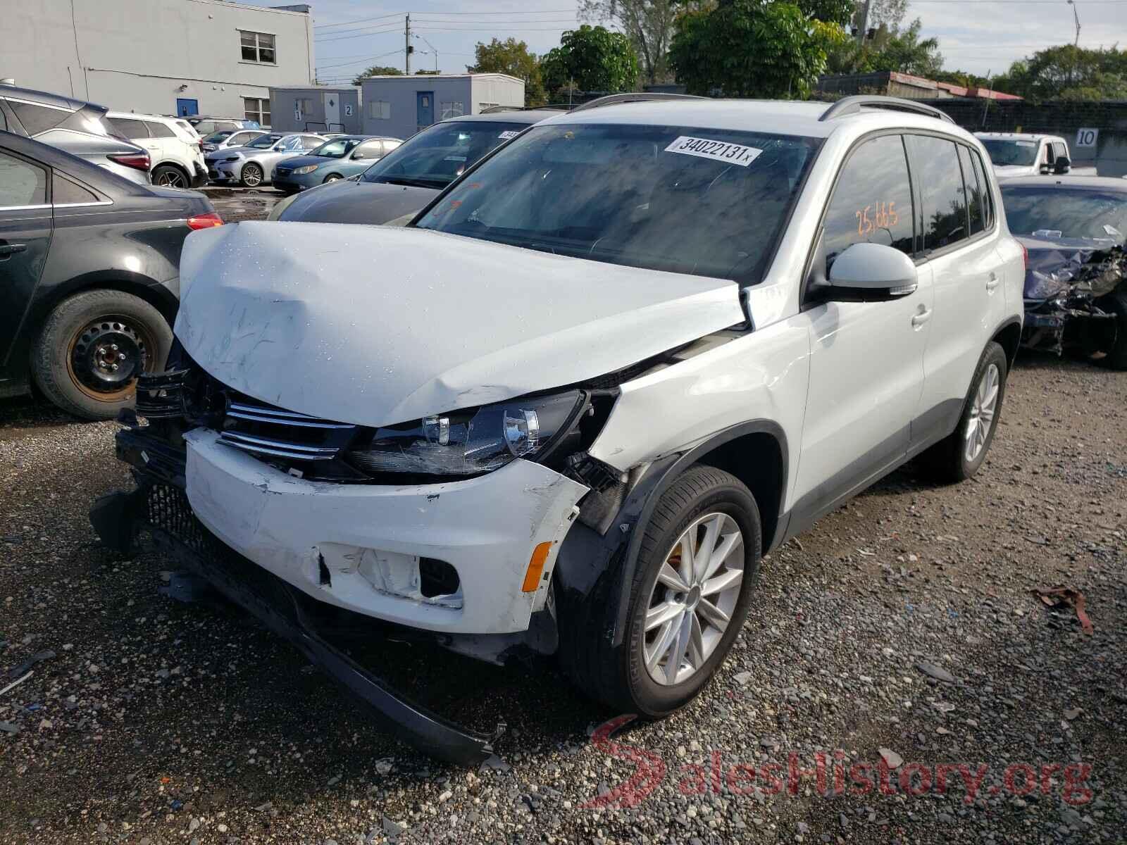 WVGAV7AX1HK053084 2017 VOLKSWAGEN TIGUAN