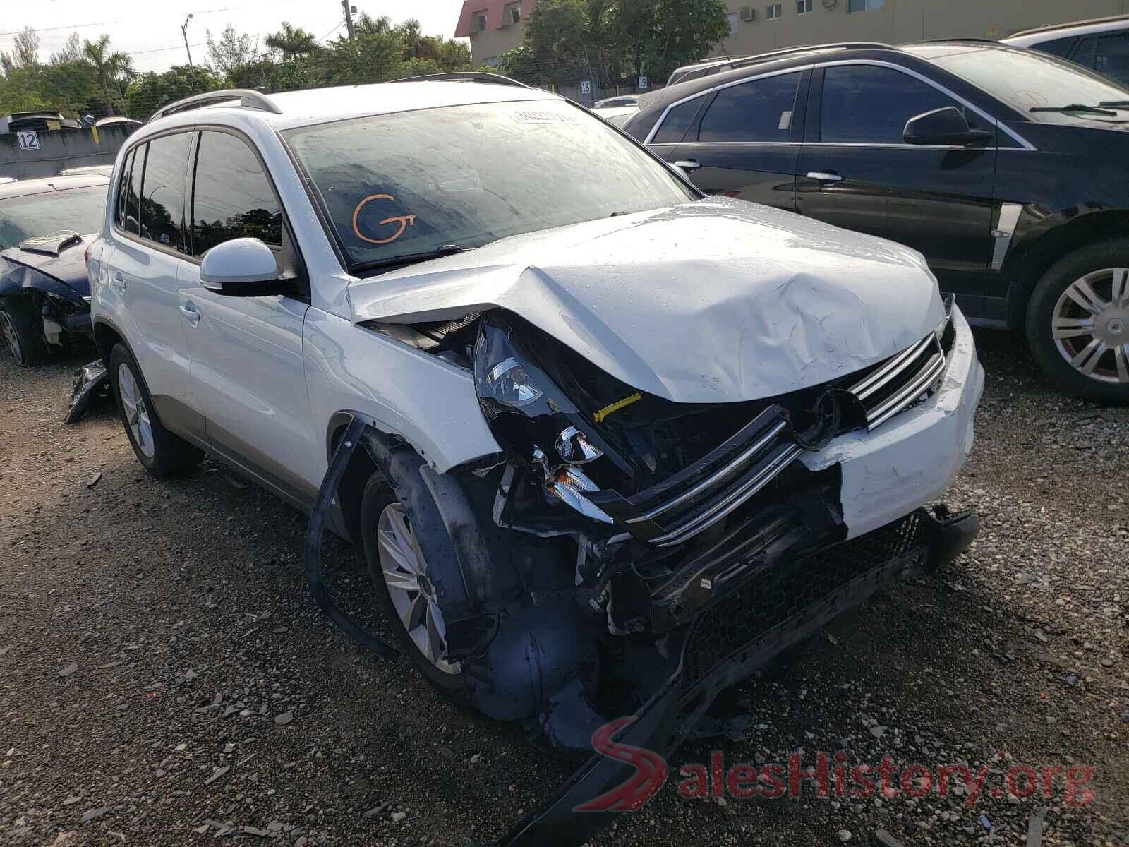 WVGAV7AX1HK053084 2017 VOLKSWAGEN TIGUAN