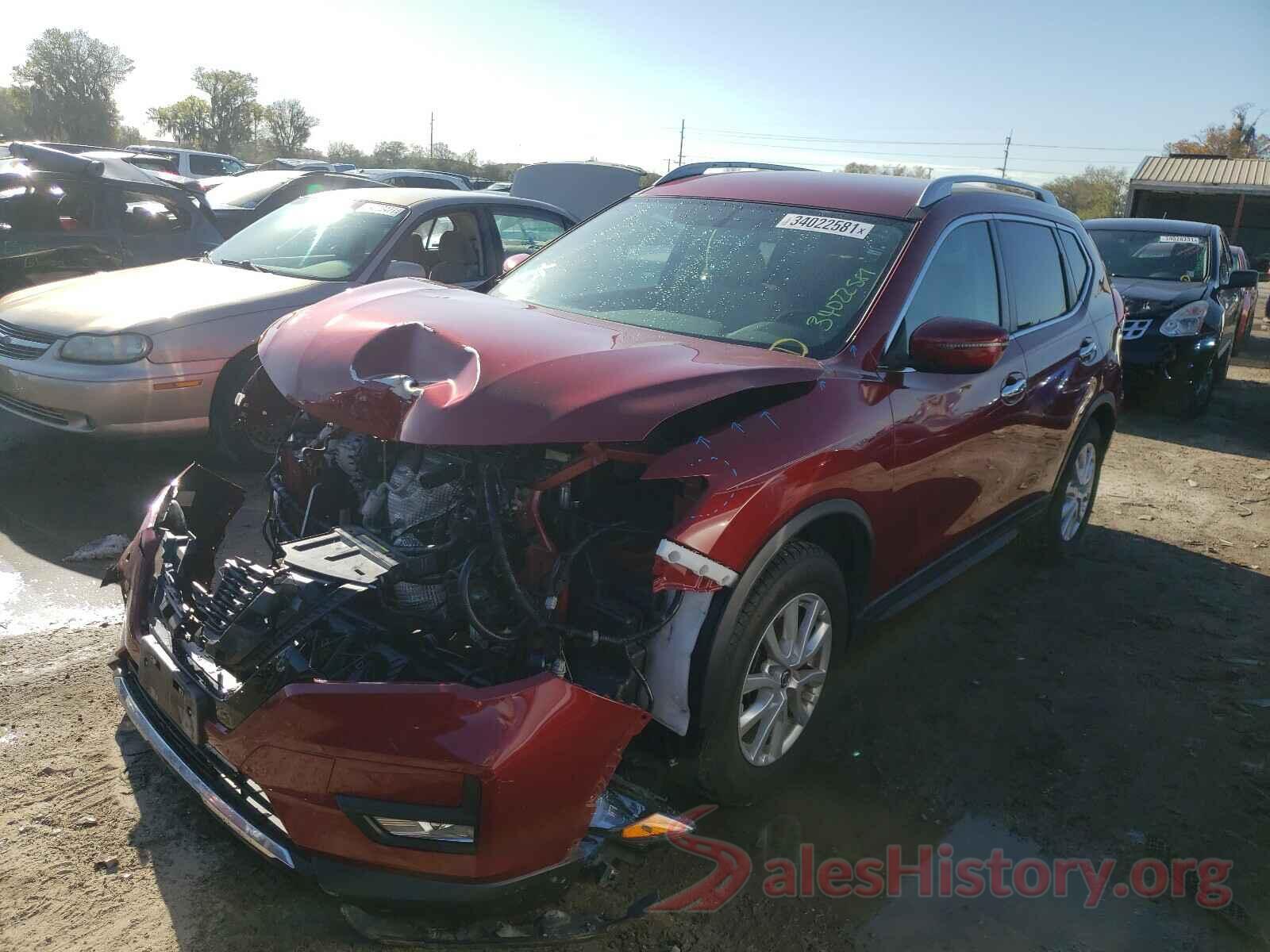 5N1AT2MT7JC783373 2018 NISSAN ROGUE