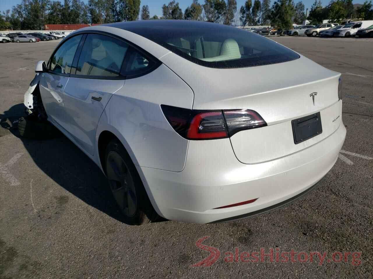 5YJ3E1EB2MF013306 2021 TESLA MODEL 3