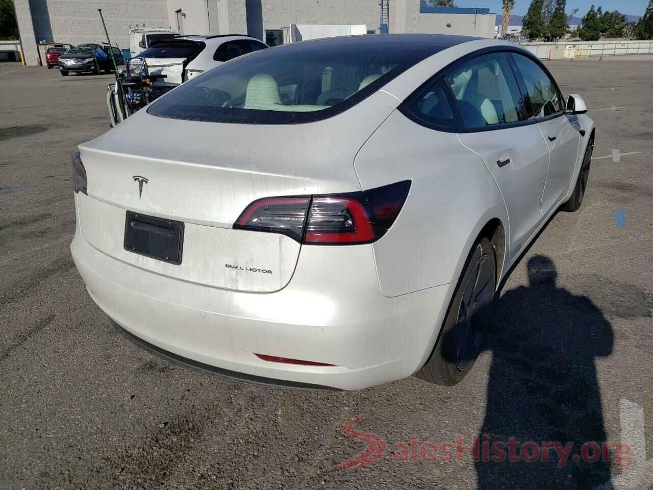 5YJ3E1EB2MF013306 2021 TESLA MODEL 3