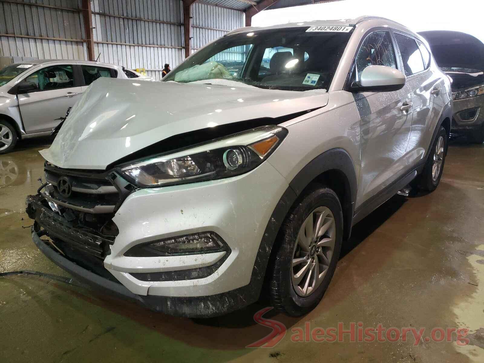 KM8J33A41GU190453 2016 HYUNDAI TUCSON