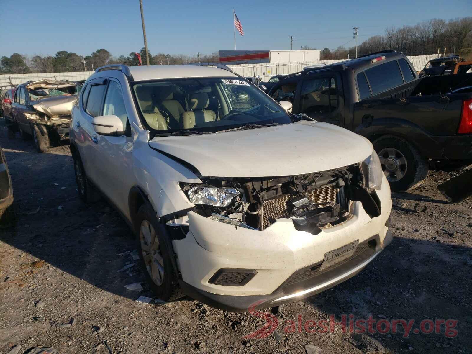 KNMAT2MT8GP611181 2016 NISSAN ROGUE